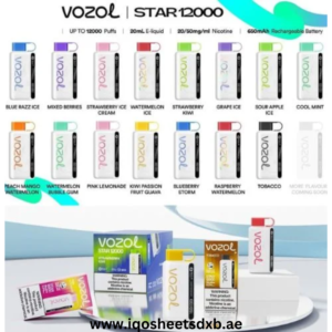 Vozol Star 12000 Puffs Disposable Vape