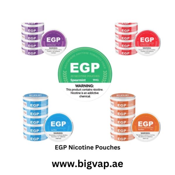 EGP Nicotine Pouches 9mg & 14 mg