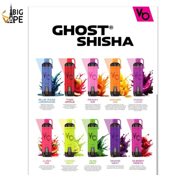 Ghost Shisha 15000 Puffs Disposable