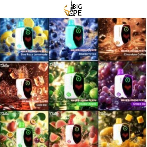chillax shake 22000 puffs
