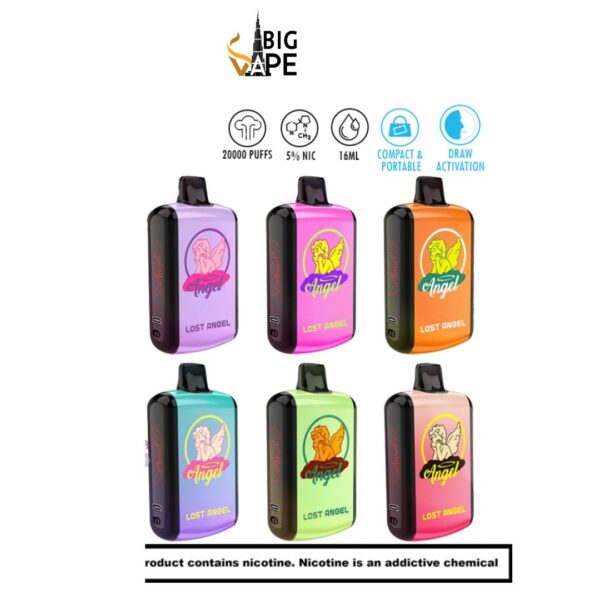 Lost Angel 20000 Puffs Pro Max Disposable Vape