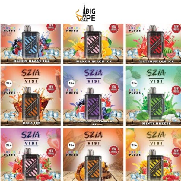 SZIA Visi 18000 Puffs disposable