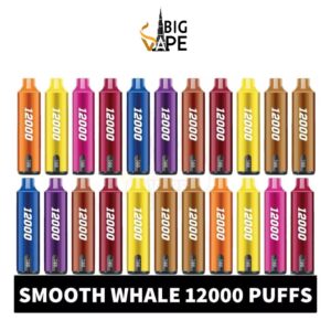 Smooth Whale 12000 Puffs Disposable Vape in UAE