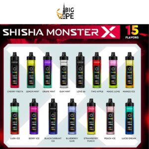 Vecig Shisha Monster X 30000 Puffs Disposable Vape