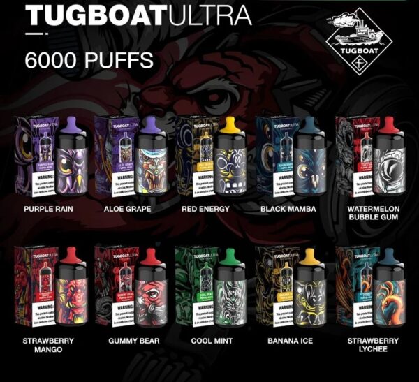 Tugboat Ultra 6000 Puffs