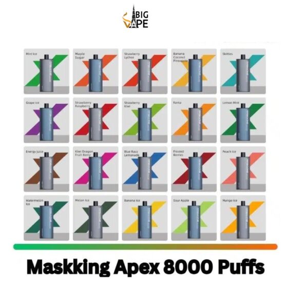 Maskking Apex 8000 Puffs