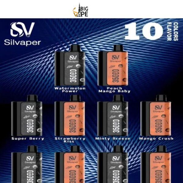 Silvaper 35000 Puffs Disposable Vape