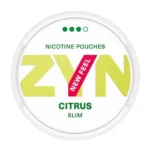 ZYN Citrus Slim Strong 9mg Nicotine Pouches