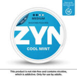 ZYN SNUS Cool Blueberry Strong 11mg Nicotine Pouches