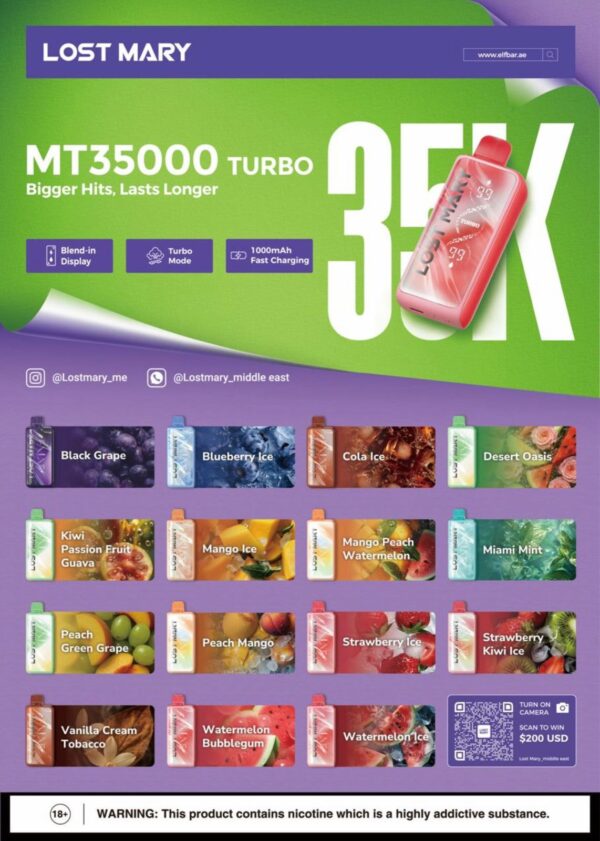 Lost Mary MT35000 Turbo Disposable