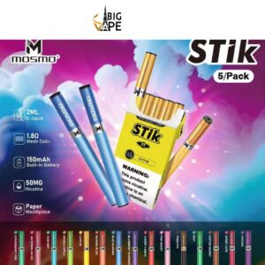 Mosmo Stick Disposable 5PK Vape