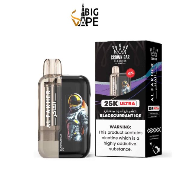 Al Fakher Ultra 25000 Puffs Blackcurrant Ice