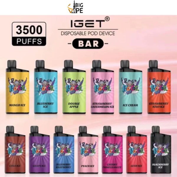 IGET bar 3500 puff