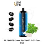 AL FAKHER Crown Bar 15000 Puffs Gum Mint