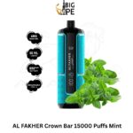 AL FAKHER Crown Bar 15000 Puffs Mint