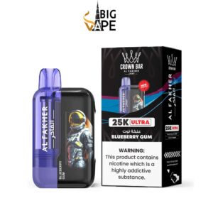 Al Fakher Ultra 25000 Puffs Blueberry Gum