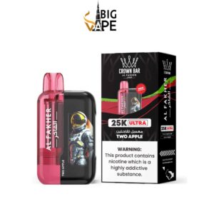 Al Fakher Ultra 25000 Puffs Two Apples