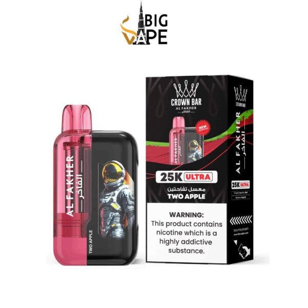 Al Fakher Ultra 25000 Puffs Two Apples