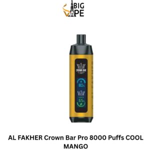 AL FAKHER Crown Bar Pro 8000 Puffs COOL MANGO