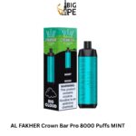 AL FAKHER Crown Bar Pro 8000 Puffs MINT