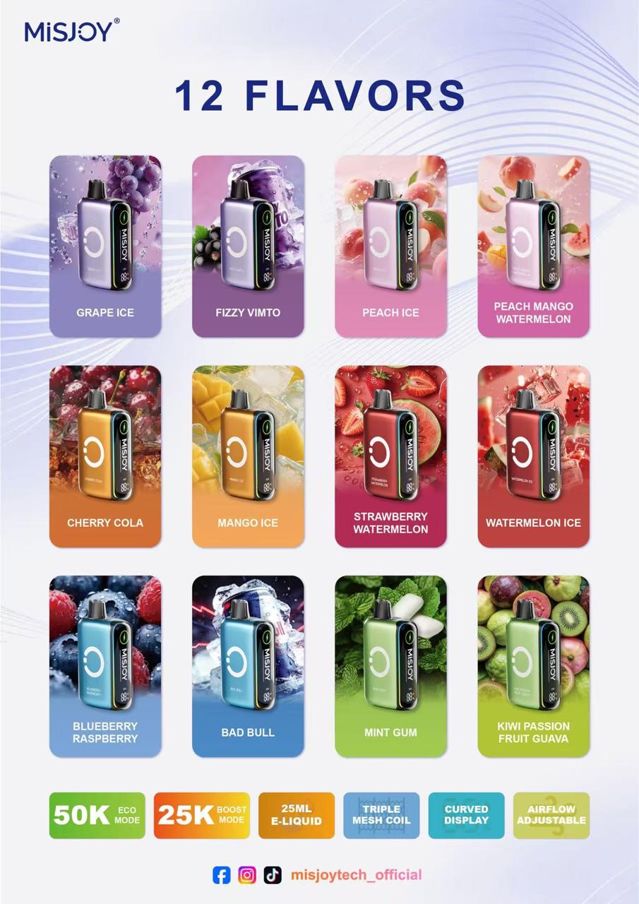 MISJOY Beta 50000 Puffs