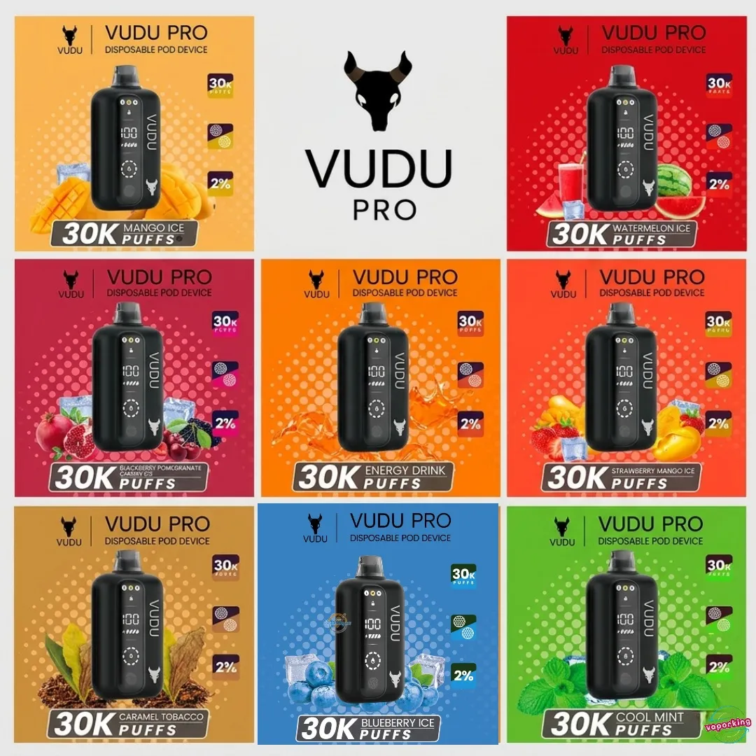 VUDU Pro 30000 Puffs