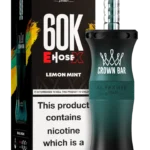Al Fakher Crown Bar E Hose X 60000 Puffs Lemon Mint in Dubai UAE