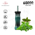 Al Fakher Crown Bar E Hose X 60000 Puffs Mint