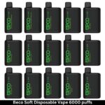 BECO Soft 6000 Puffs 20mg Disposable Vape in Dubai UAE - Image 2