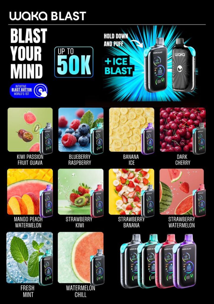 WAKA Ice Blast 50k Puffs