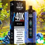 Al Fakher Crown Bar Berry ice Mega Max 40000 Puffs in UAE