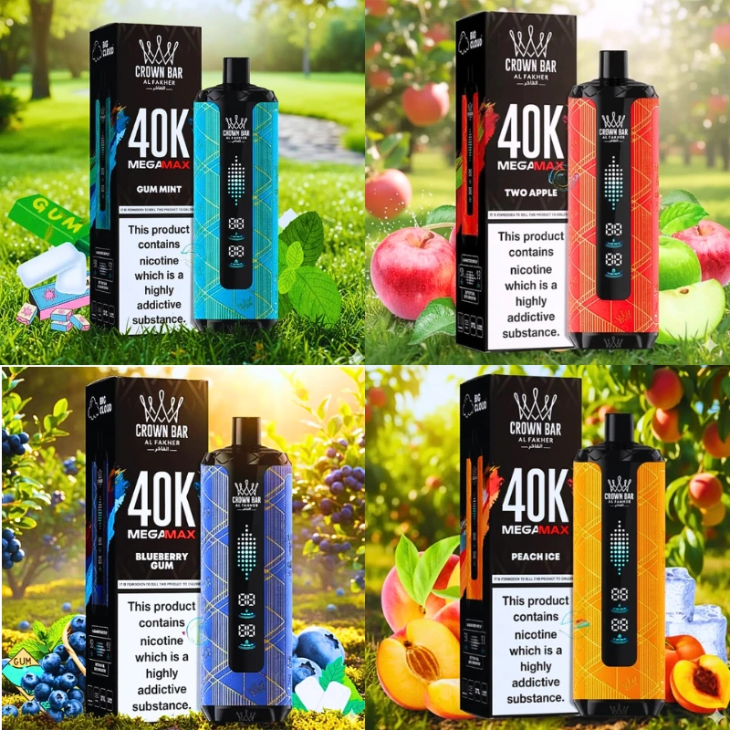 l Fakher Crown Bar Mega Max 40000 Puffs