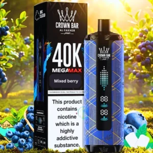 Al Fakher Crown Bar Mixed berry Mega Max 40000 Puffs in UAE