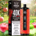 Al Fakher Crown Bar Strawberry punch Mega Max 40000 Puffs in UAE