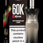 Al Fakher Crown Bar E Hose X 60000 Puffs Watermelon Lime