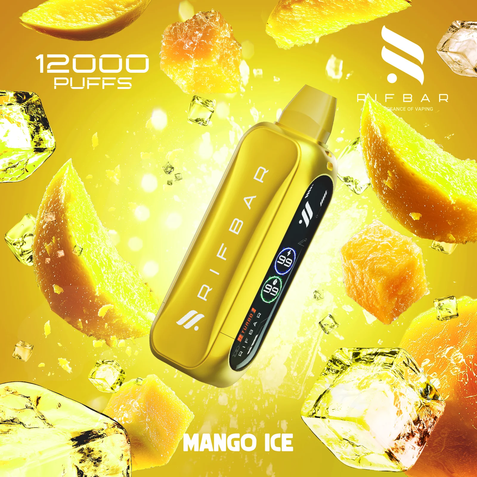 Rif Bar Turbo X Slim 12000 Puffs Disposable Vape In Dubai UAE - Image 5