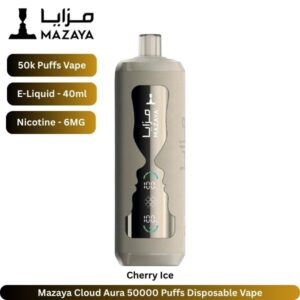 Mazaya Cloud Aura 50000 Puffs Cherry Ice
