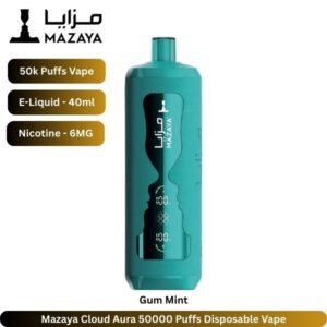 Mazaya Cloud Aura 50000 Puffs Gum Mint