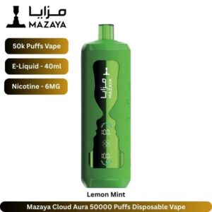 Mazaya Cloud Aura 50000 Puffs Lemon Mint