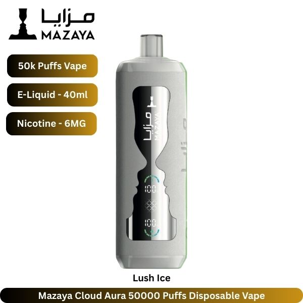 Mazaya Cloud Aura 50000 Puffs Lush Ice