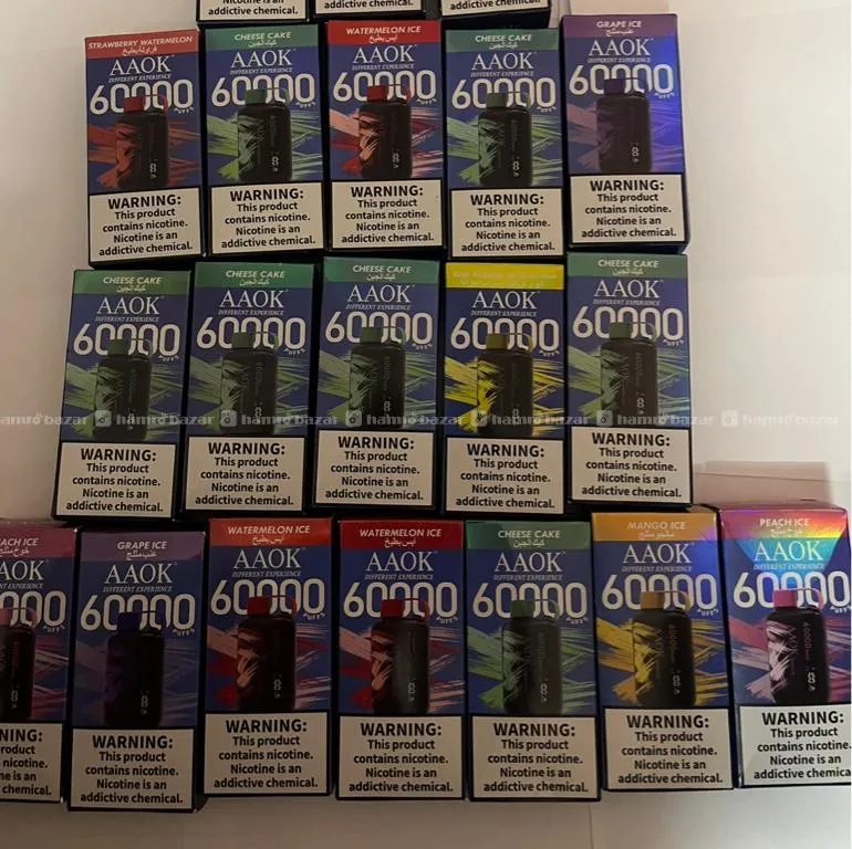 AAOK 60k Puffs 20mg Disposable Vape