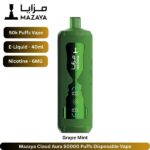 Mazaya Cloud Aura 50000 Puffs Grape Mint