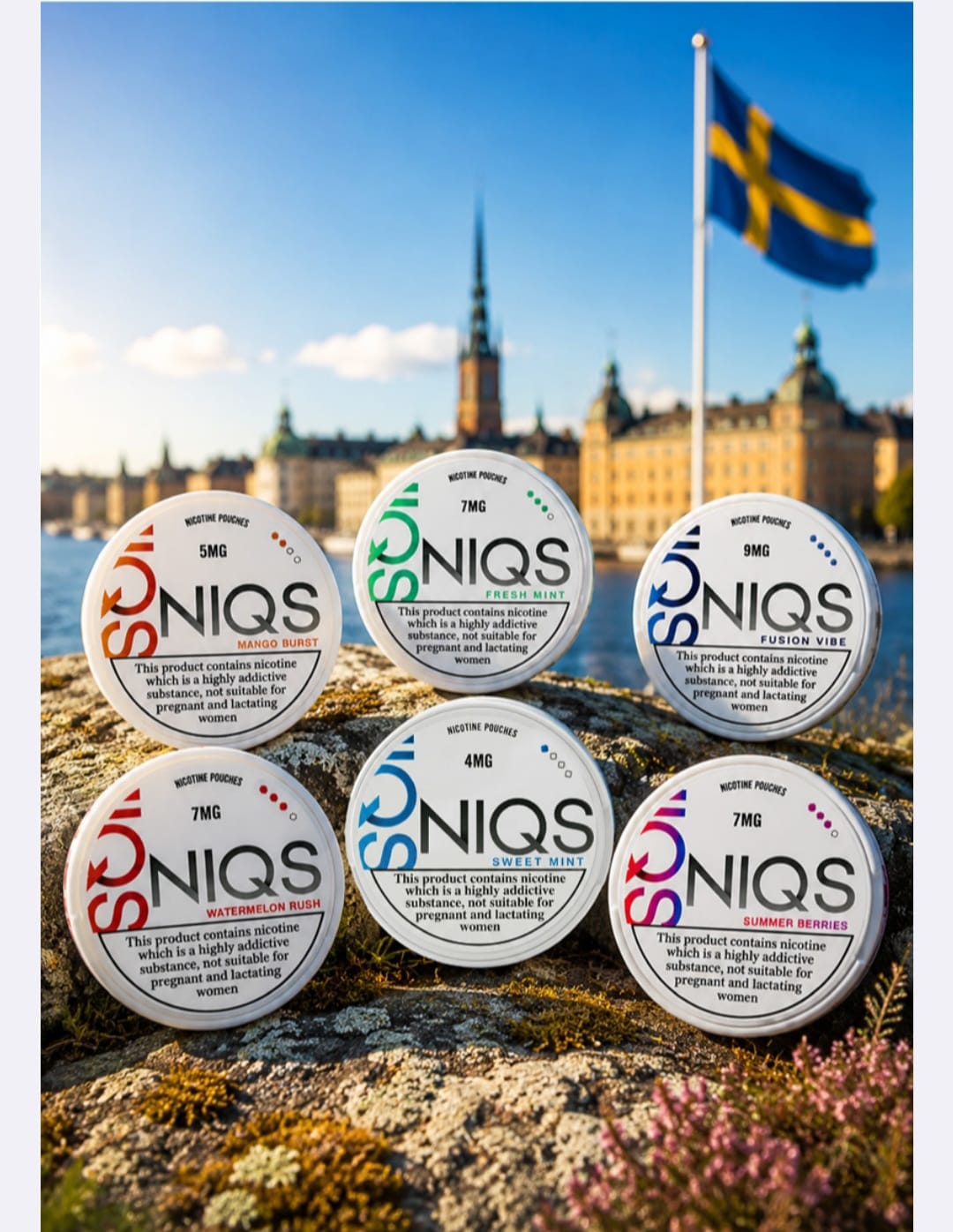 NIQS Nicotine Pouches NIQS Nicotine Pouches