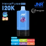 JNR HexaFuse 120K Puffs 6in1 Disposable Vape in Dubai UAE - Image 6