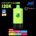 JNR HexaFuse 120K Puffs 6in1 Disposable Vape in Dubai UAE - Image 5