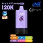 JNR HexaFuse 120K Puffs 6in1 Disposable Vape in Dubai UAE - Image 3