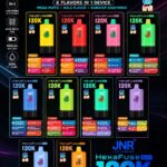 JNR HexaFuse 120K Puffs 6in1