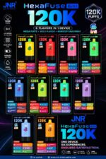 JNR HexaFuse 120K Puffs 6in1