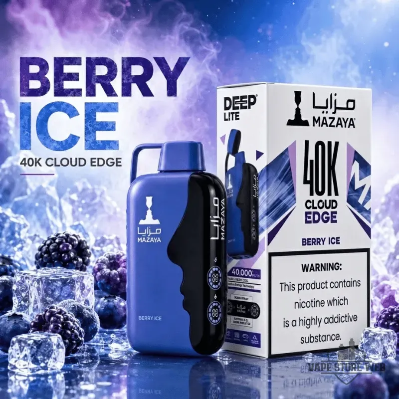 Mazaya Deep Lite 40000 Puffs Berry Ice