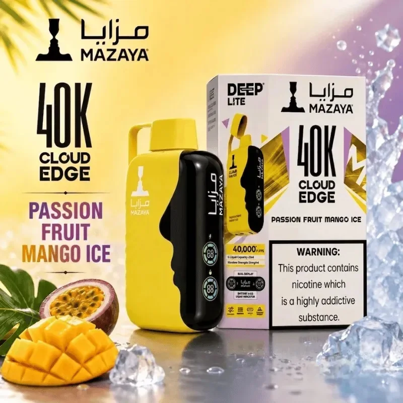 Mazaya Deep Lite 40000 Puffs Passion Fruit